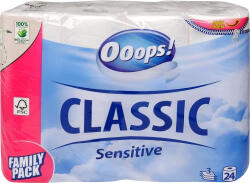 Ooops! ! toalettpapír 3 rétegű 24 db Sensitive Special Edition Goal!