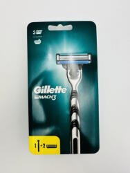 Gillette készülék+borotvabetét Mach3/Mac3 Fresh Clean