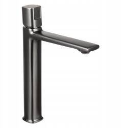 Laveo Asztali Mosdó Csaptelep Magas Grafit Dugóval Klikk Tores (BVT 92ND)