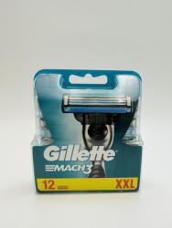 Gillette borotvabetét 12 db Mach3