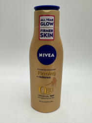 Nivea önbarnító testápoló 200 ml Q10 Firming + Radiance Gradual Tan