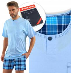 Sesto Senso Férfi rövid ujjú pamut Pizsama Lengyel Sesto Senso *L (5904280021463)