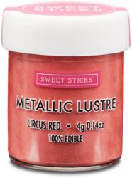 Sweet Sticks Porcelánmetálfényű Circus Red 4 g - Sweet Sticks (EDAP97)