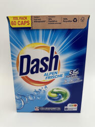 Dash folyékony kapszula 60 mosás 60 db 3in1 Alpine Fresh