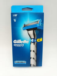 Gillette készülék+2 db borotvabetét Mach3 Turbo 3D Flexball