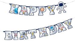 Party Pal Papír girland „űr Happy Birthday, 220 × 16 cm - Party Pal (129845)