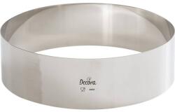 Decora Rozsdamentes acél tortakarima, kerek, 24×6 cm - Decora (0063751)