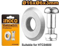 INGCO Rola de Taiere pentru Aparat Gresie 600 mm, Carbura de Tungsten, Compatibila HTC04600, Piesa de Schimb pentru Placi Ceramice