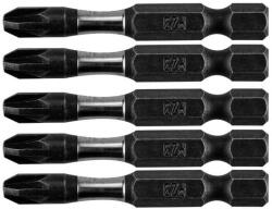 NEO TOOLS Set varfuri, biti, de impact, PZ3, 1/4", 5 buc, PZ3x50 mm, Neo GartenVIP DiyLine (09-580) Surubelnita
