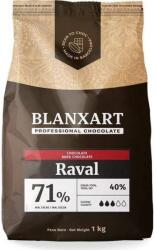 Blanxart vízszintes keserű csokoládé Raval 71% (1 kg) - Blanxart (DR-41172/C8)