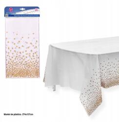  Elegáns arany pöttyös terítő ünnepi alkalmakra