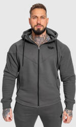 Iron Aesthetics Cipzáros fitness pulóver Iron Aesthetics Round, szürke: XL Szürke