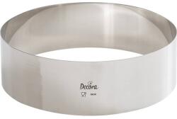 Decora Rozsdamentes tortaperec, kerek, 22×6 cm - Decora (0063750)