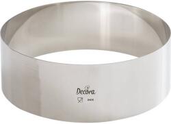 Decora Rozsdamentes acél tortakarima, kerek, 20×6 cm - Decora (0063749)