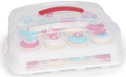 Patisse Műanyag doboz 24 darab cupcakeshoz 39 cm - FunCakes - Patisse (P10295)