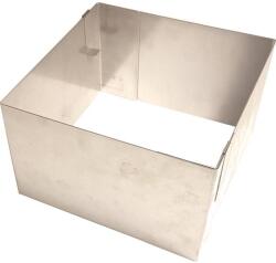 DR ranty Fix méretű 25x25 cm-es négyzet alakú, 12 cm magas, szétfeszíthető forma - DR ranty (DRC3)