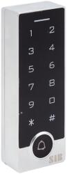  TTlock programozású, Bluetooth vezérlésű, intelligens, 13.56MHz Mifare kártyás olvasó és kódzár TB2MF-W(TT)
