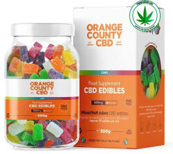Orange County CBD Gumicukor kockák 1600mg/95db
