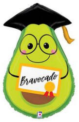 Grabo Ballagási óriás lufi 25" 63cm Bravocado (LUFI471039)