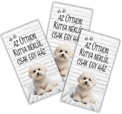  Nyomtatott dekorkarton - Az otthon. . . - Bolognese 3db/csomag