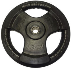 S-Sport Диск за тежести, 31 мм, гумиран, 15 кг s-sport