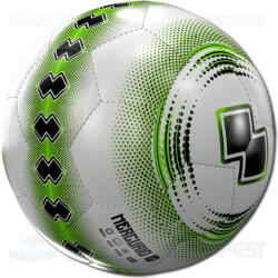 Erreà MERCURIO ID edző futball labda - fehér-fekete-UV zöld [5]