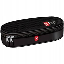 ST.RIGHT Iskolai Tolltartó Merevített Tasak St. right Majewski Fekete X White 3404 (3404)