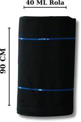 SABAEV Rola Neagra 90 cm din Bumbac 100% - Ideala pentru Lenjerii de Pat și Proiecte Diverse Rola 40 ml