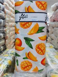 SABAEV Bumbac Satinat 100% Engross - Latiime 240 cm, Lungime 30 ml, Ideal pentru Lenjerii de Pat și Proiecte Textile flori12