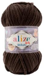 alize Velluto 26 - csokoládé (zsenília fonal, 100g, 68m) (vel26)