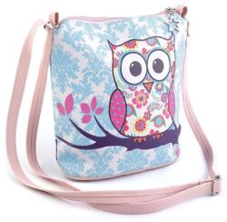  Gyerek oldaltáska baglyos 17x17 cm (STO-720542_179903_72648)