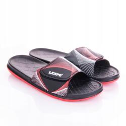 Lemigo Szuper könnyű Leon tépőzáras papucs, Lemigo, Lexpo, piros/fekete, 38-as méret (DC48-177A5)