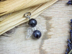 R. M. ékszer Felismerések sorozata angyal iolit ásvány medál (14316-RM)