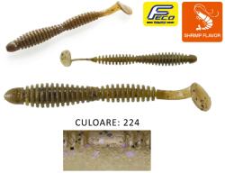 Tiemco Shad Tiemco Locoism Flexy Electric Shiner, 7.6cm, 8buc/plic (300113703224)