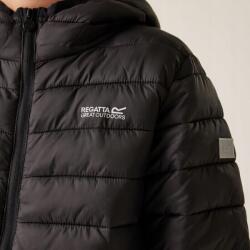 Regatta Gyerek pehelykabát Regatta Junior Hooded Marizion black 7-8 (RKN148)