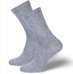 Milena Férfi sima zokni Go! szürke Milena (38-40) (5906031156059)