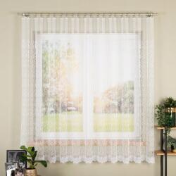 Markizeta Mg függöny 108612M Markizeta Háló Fehér hímzés 250x180cm Kész M Szalaggal (108612/020)