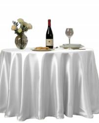 Shein Fehér Szatén Asztalterítő Lgr S07__228