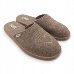 Nowo Férfi alkalmi papucs természetes filc Szuper Nagypapa ajándék 43-as (OM-27)
