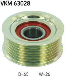SKF Vratná/vodiaca kladka rebrovaného klinového remeňa SKF VKM 63028 (VKM 63028)