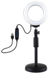 Puluz Lumină inelară Puluz LED cu suport reglabil PU391