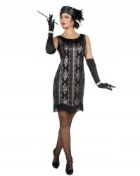  Retro jelmez 20 30 Flapper Gengszter jelmez Xs (320337)