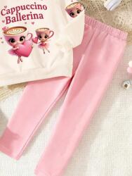 Shein Rózsaszín Gumis Leggings Ulk S06__98-104