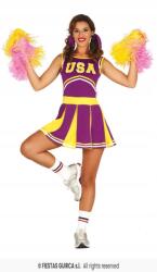 Fiestas Guirca Pompomlány jelmez College Usa L (G88222)