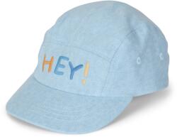 Little Dutch Sapca din bumbac organic denim - HEY! - Little Dutch