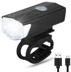  Kerékpár Lámpa Led Usb Első Kerékpár Világítás (BL058-BLACK)