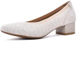 KARISMA Pantofi dama din piele intoarsa, Karisma, JIJI80048B 97-I, bej