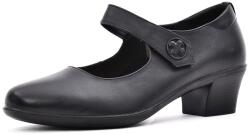 KARISMA Pantofi dama din piele naturala, Karisma, X4X440014A 01-N, negru