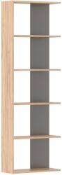 Mobikon Raft pardoseala DTD laminat stejar artisan grafit Agatio 60x25x180 cm (0000405953) Raft