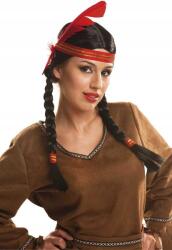  Indián paróka Indián haj fejpánt Apacs Vadnyugat (201387)